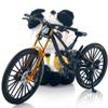 Kuasting 1:8 Scale Mountain BicycleBike Toy DS Finger Bicycle Model Alloy MTB Desktop Decoration DH Bike Action Figurine Toy for Collectible (33 Black) view 3