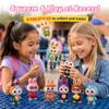 JA-RU Oddi-Dahs Squishy Bunbit Slow Rising Squishy Toy. Soft Squeeze Bunny Figures for Kids, Party Favors, Easter Basket Stuffers, Goodie Bag Fillers. 4930 (9 Units, Squishy Bunbit) view 4