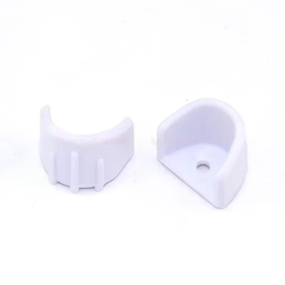 RC Replacement Parts for Traxxas for HSP for HPI 1:8 1:10 2PCS Shock Absorber Hydraulic Frame Protection Cover Absorption Cap RC Car Parts(Silver)