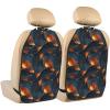 Pioyoku Copper-Gold Gloss For Car Seat Back Protector 2 Pack, Kick Mats For Kids And Pets, Backseat Seat Protector Cover For Car, Suv, Truck & Van view 1