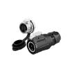 NAQQRWIXG LP16 Plastic M16 Industrial 2 Pin Aviation Wire Power Connector Male Female Socket Plug for LED Drone Radio(Male Plug Set1) view 4