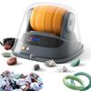 USZWBY Rock Tumbler for Polishing Gemstones, Noise Reduction Rotary Machine with Polishing Grits and Jewelry Fastenings, Ideal for Geology Enthusiasts and Kids view 1