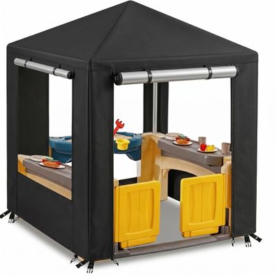 Hoartsardeo Playhouse Cover, Waterproof Heavy Duty Kids Outdoor Play House