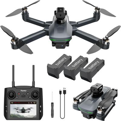 Mcokoe GPS Drones with Camera for Adults 4KRemote Controller with Screen,Brushless Motor FPVUnder 249g46Mins FlightFoldable Drone for Adults Beginners.