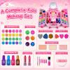 Kids Makeup Kit for Girls 5-8, Real Washable Makeup Set Toys with Mirror view 3