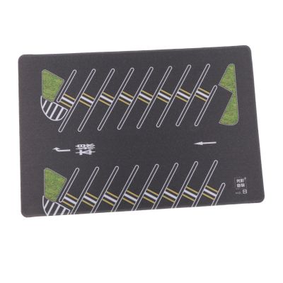 Fonowx /64 Model Car Parking Lot Scene Toy Display Underground Mat Simulation Garage Rubber Cloth for Children Table, B