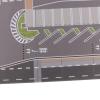 Fonowx /64 Model Car Parking Lot Scene Toy Display Underground Mat Simulation Garage Rubber Cloth for Children Table, C view 2