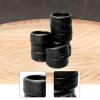 Fonowx Miniature Garage 1/64 Diorama Car Garage Accessory Resin Crafted Workshop Ornament Detailed Hand Painted Suitable for Model Display Collector Showcase, Tire Stack view 4