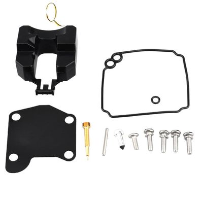 GFEJVDBI Carburetor Repair Kit 63V-W0093 Compatible with Boat Motor Engine 2-Stroke 9.9HP 15HP 63V-W093 63V-14301 6B4-14301-2
