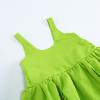 BABWWNIX Kid Girls Fairy Costume Princess Dress Up Set Halloween Cosplay Green Dress Costume with Butterfly Wing (B-Green Dress, 18 Months) view 4