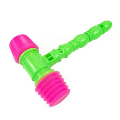 Xoeryoy Squeaky Hammer Toy Plastic Percussion Sounding Hammer Funny Squeaky Toys for Kids Random Color