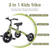 YGJT 3 in 1 Tricycle for Toddlers Age 2-5 Years Old, Folding Kids Balance Bike with Adjustable Seat and Removable Pedal, Toddler Bike Ride-on Toys for Infant, Gifts for Baby Boys Girls view 4