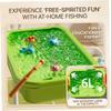 Bemonew Play Sink with Running Water, Multi-Functional Toddler Water Table, Electric Recirculating Table for Toddlers 1-3 with Slide, Green view 4
