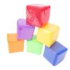 Ailgely 6 Pcs Foam Dice with Transparent Pockets for Customizable Language & Cognitive Activities in Classroom view 4