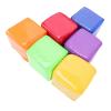 Sunydog Soft Foam Classroom Dice Set of 6 Colorful Pocket Cubes for Family Activities & Early Math Skills Learning view 2