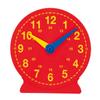 kowaku Teaching Clock Red Face Analog Teaching Clock 24 Hours Markings for Homeschool view 1