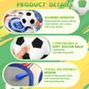 ANJIMGSHUO 2026 Upgraded Electronic Scoring Soccer Game Set, Indoor Outdoor Wall-Mounted Soccer Target Toy with Real-Time Score Display & 3 Game Modes, Kids Sports Gift for Boys Girls Ages 3-12 view 4