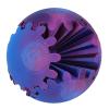 Matybobe 3D Printed Gear Ball Fidget Ball Gear Sphere Stress Relief Toy Rotating Desk Toy Portable PLA Smoothly Rotating with Spherical Structure for Work Study Travel (Red Blue) view 2
