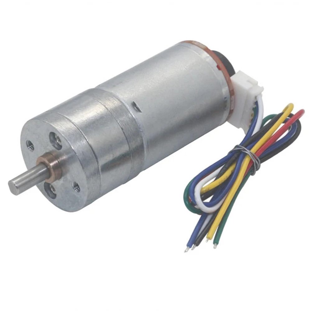 6v 12v 24v high Torque 9kg.cm Speed Electric Motor dc Gear with Encoder(16 RPM,12V)