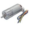 6v 12v 24v high Torque 9kg.cm Speed Electric Motor dc Gear with Encoder(16 RPM,12V) view 1