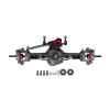 RC Axles Compatible with Axial for SCX10 D90 1/10 RC for Rock Crawler Car Upgrade Modification Parts Metal CNC Front Rear Axle Servo Base view 1