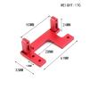 RC Models Spare Parts Compatible with Tamiya for Scania for King for Hauler 1/14 RC Semi Tractor Truck Tipper Upgrades Parts Metal Steering Servo Mount SR-0133 view 3