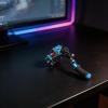 Shophubio USB Handbrake for PC Racing Games, Hall Sensor Hand Brake with Adjustable Spring Tension, Aluminum Alloy Drifting Shifter for Compatible with G27 G29 G920 T500 T300(Blue) view 4