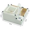 Acrylic Simulation Ant Farm Nest with Feeding Area, Clear Habitat for Ant Colony Observation Ant Habitat(White) view 2