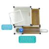 Acrylic Simulation Ant Farm Nest with Feeding Area, Clear Habitat for Ant Colony Observation Ant Habitat(White) view 3