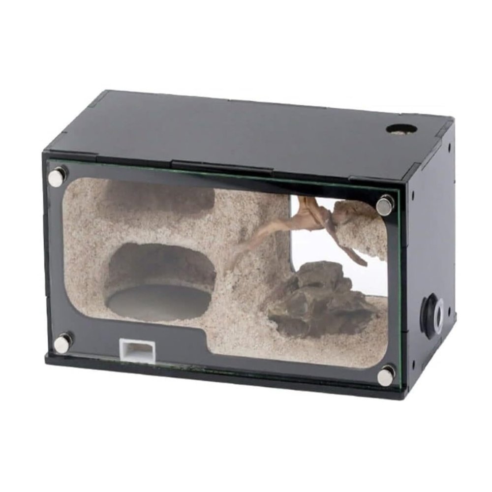 Concrete Ant Farm with Hunting Area Unlimited Vertical Expansion Ant Nest, Pet Anthill Workshop Castle Habitat Ant Habitat(7.5cm)
