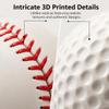 Fidget Toy for Adults, 3D Printed Realistic Orange - Stress Relief Toy with Sliding Slices, Portable Anxiety Fidgets for Office Home (Baseball) view 4