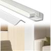PVC SelfAdhesive Wall Corner Guard, LShaped Edge Protection Strip, 80 cm - 300 cm, Wall Corner Trim for Furniture & Household Corners(K,120 cm/47.24 in) view 1