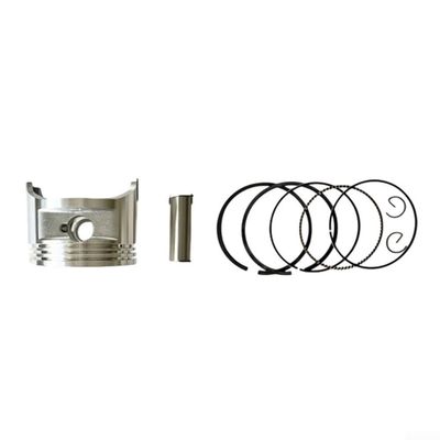 Hosrivae for Piston Kit for 192 Engine, Metal Replacement Parts Set to Restore Power and Fuel Efficiency, for Easy Install Overhaul Components, Silver