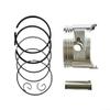 Hosrivae for Piston Kit for 192 Engine, Metal Replacement Parts Set to Restore Power and Fuel Efficiency, for Easy Install Overhaul Components, Silver view 3