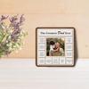 Personalized Dad Photo Wooden Hanging Sign, Custom Dad and Baby Picture Frame Plaque Father's Day Keepsake Gifts for Daddy Father Husband from Kids Daughter Son Wife, Reasons Why We Love Dad Gift view 4