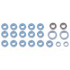 Compatible with Tamiya CC02 1/10 RC Car Upgrade Parts Accessories Rubber Sealed Ball Bearing Kit RC Assortment view 2