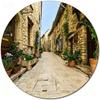 500 Piece Crystal Clear Provence Stone Street Jigsaw Puzzle for Adults, French Village Lane Circular Acrylic Puzzle 500 Pieces, Challenging Family Puzzle, 7.4 x 7.4 inc view 1