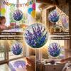 500 Piece Crystal Clear Provence Stone Street Jigsaw Puzzle for Adults, French Village Lane Circular Acrylic Puzzle 500 Pieces, Challenging Family Puzzle, 7.4 x 7.4 inc view 3