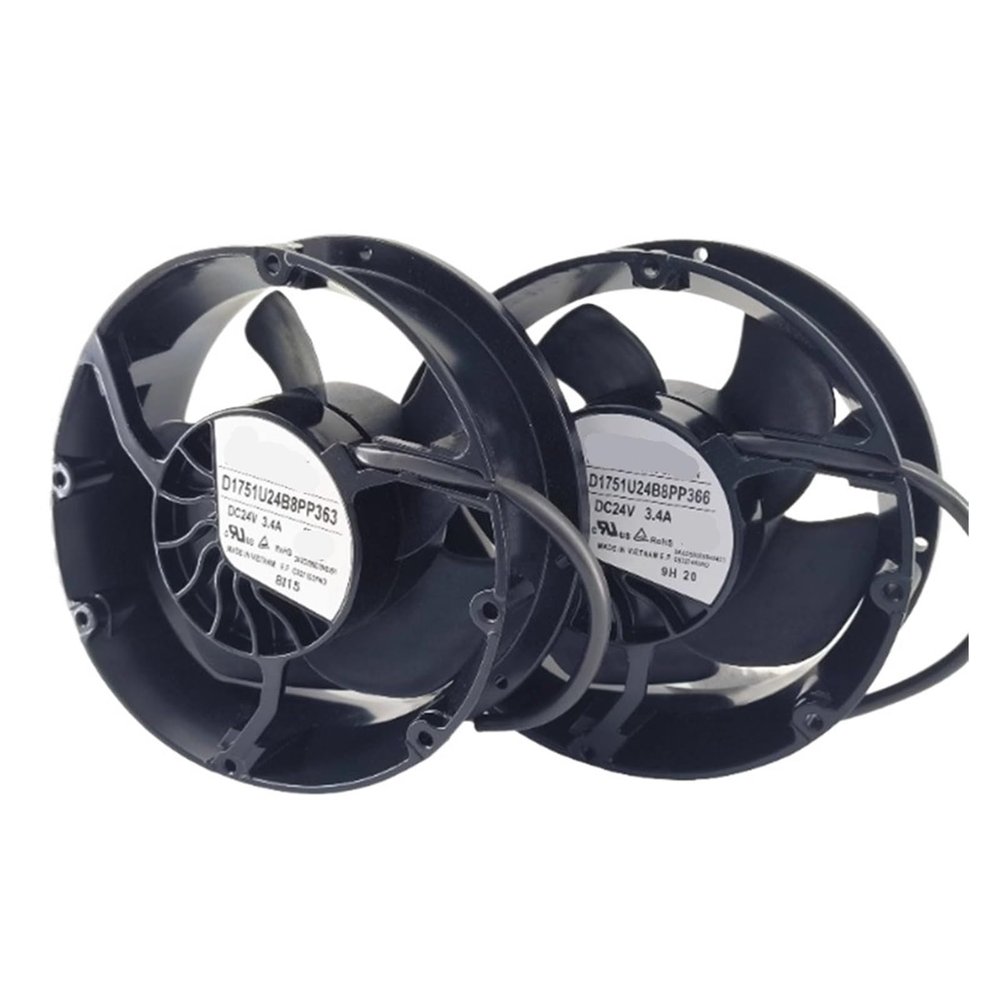 1pcs Cooling Fan D1751P24B8PP356 D1751S24B8CP353 D1751S48BCP-33 D1751S48B9CP-54 D1751S48B9CP-33 D1751S48B9ZP-00(D1751S48B9ZP-00)
