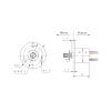 1pc Infinite Rotation For HUINA 1592 RC Excavator DIY Engineering Car Toy Accessories view 4