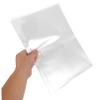 LRXIYODE A4 Single-sided Stamp Album Pages 11-hole Binder Sleeves with 2 Horizontal Pockets Plastic Sheets for Stamp Collectors 40 Sheets in 4 Packs Refill Inserts view 4