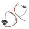 1pcs Channel Micro Rotate Slip Ring 2A Diameter 12.5mm 22mm For RC Excavator Model DIY Electric Collector Rings(A2) view 2