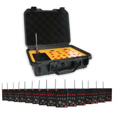 60 Ports Receiver Box Set with Remote Control and Storage Case