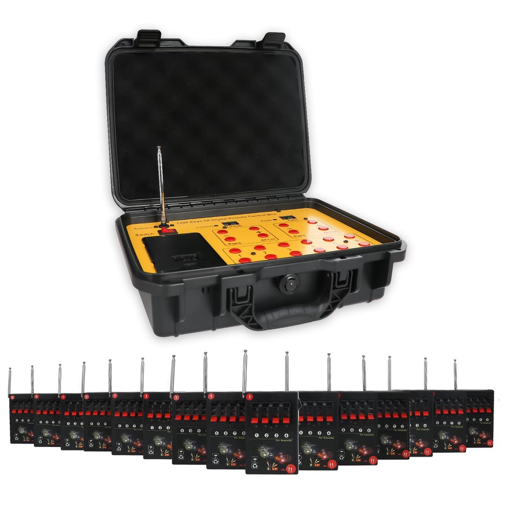 60 Ports Receiver Box Set with Remote Control and Storage Case