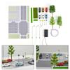 Impressive Diorama Car Parking Lot Model 1/64 Scale With Built In LED Lights For Interactive Displays view 3