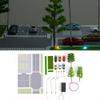 Impressive Diorama Car Parking Lot Model 1/64 Scale With Built In LED Lights For Interactive Displays view 4