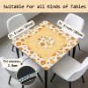 FDHSPAAM Orange Pumpkin Fall Mahjong Mat 31.5x31.5Inch view 2