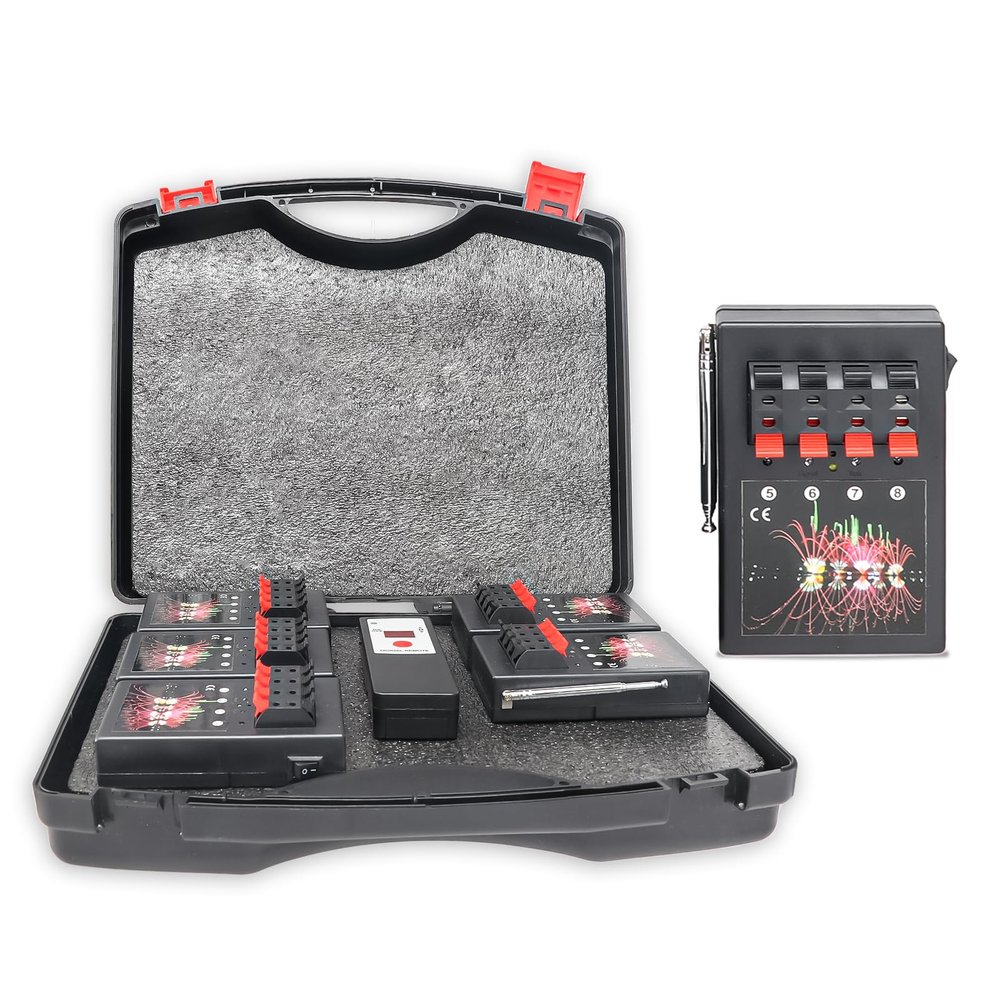 24 Ports Receiver Box Set with Remote Control and Storage Case