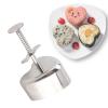 Omquot Heart Shape Rice Ball Mold Cute Sushi Making Tool for Kids 304 Stainless Steel view 4