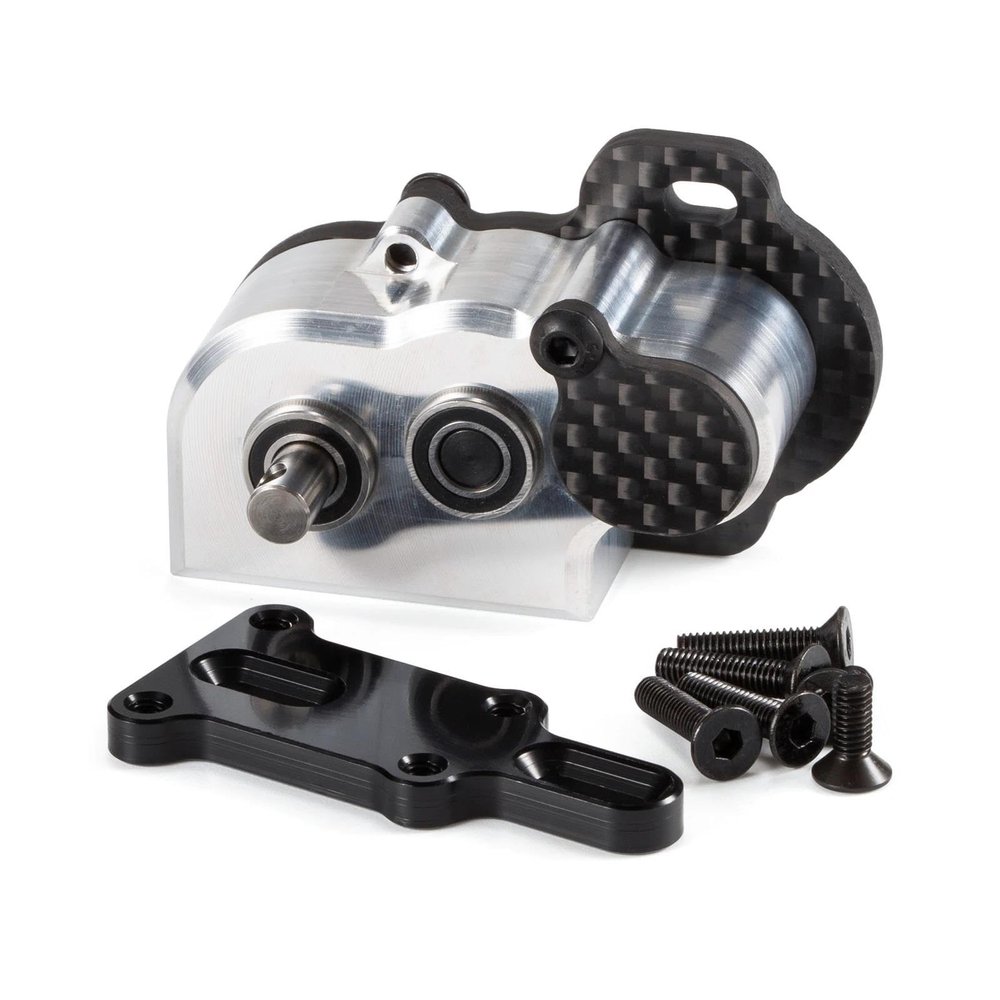 Rc Components for Capra F9 AR45 1/10 Machined Ultralight Portal Transmission 48Pitch Tiny Gearbox Slipper Pad RC Crawler for LCG for Chassis Axle Car Parts